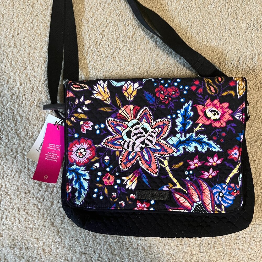 Vera Bradley Iconic Turnabout Crossbody - Foxwood